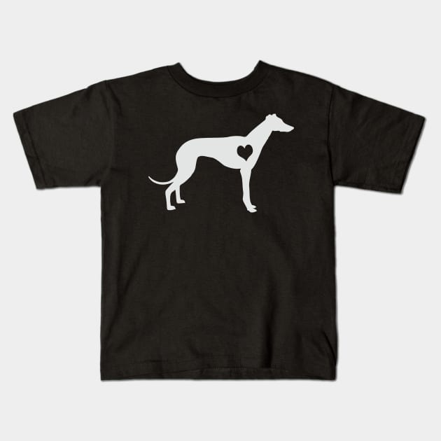 Adore Greyhounds Kids T-Shirt by Psitta